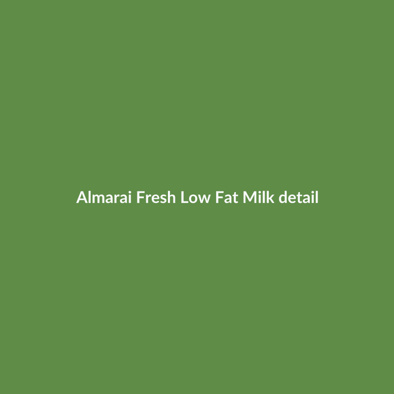 Fresh Low Fat Milk 1 L