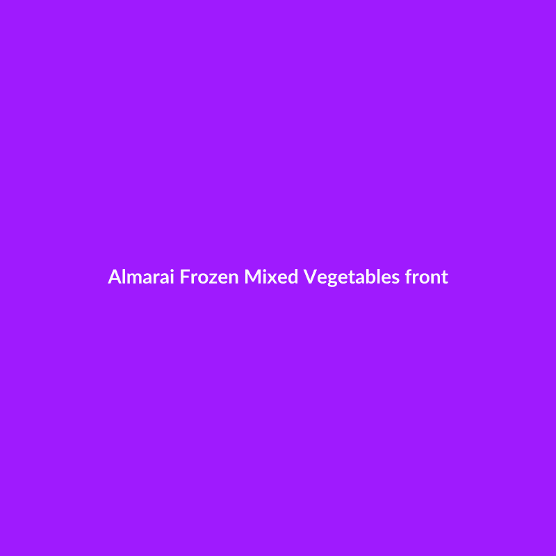 Frozen Mixed Vegetables 400 g