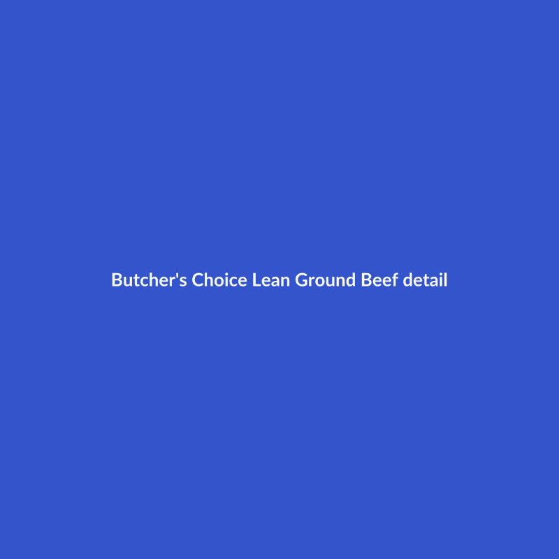 Lean Ground Beef 500 g