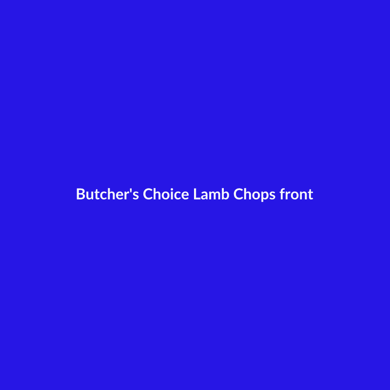 Lamb Chops 500 g
