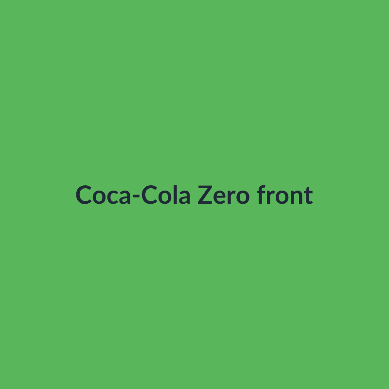 Coca-Cola Zero 330 ml Can
