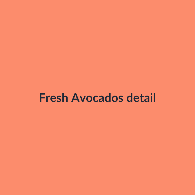 Avocados Each