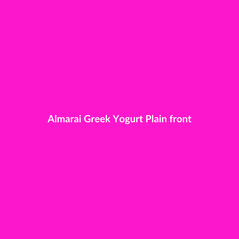 Greek Yogurt Plain 170 g