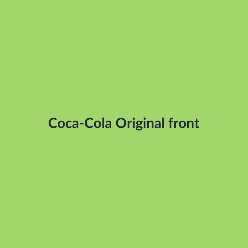 Coca-Cola Original 330 ml Can