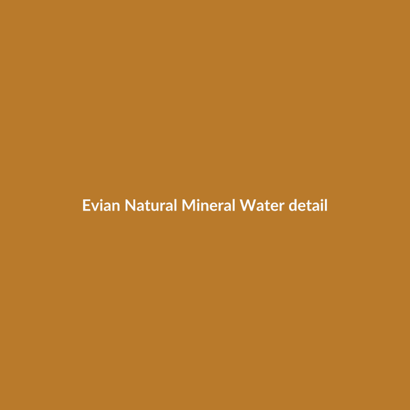Natural Mineral Water Pack of 6 x 1.5L