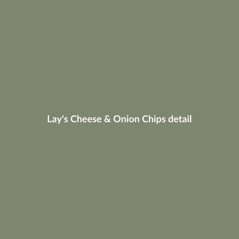 Cheese & Onion Chips 170 g
