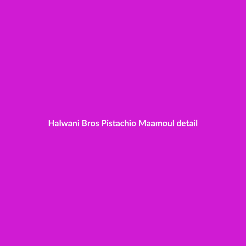 Pistachio Maamoul 400 g