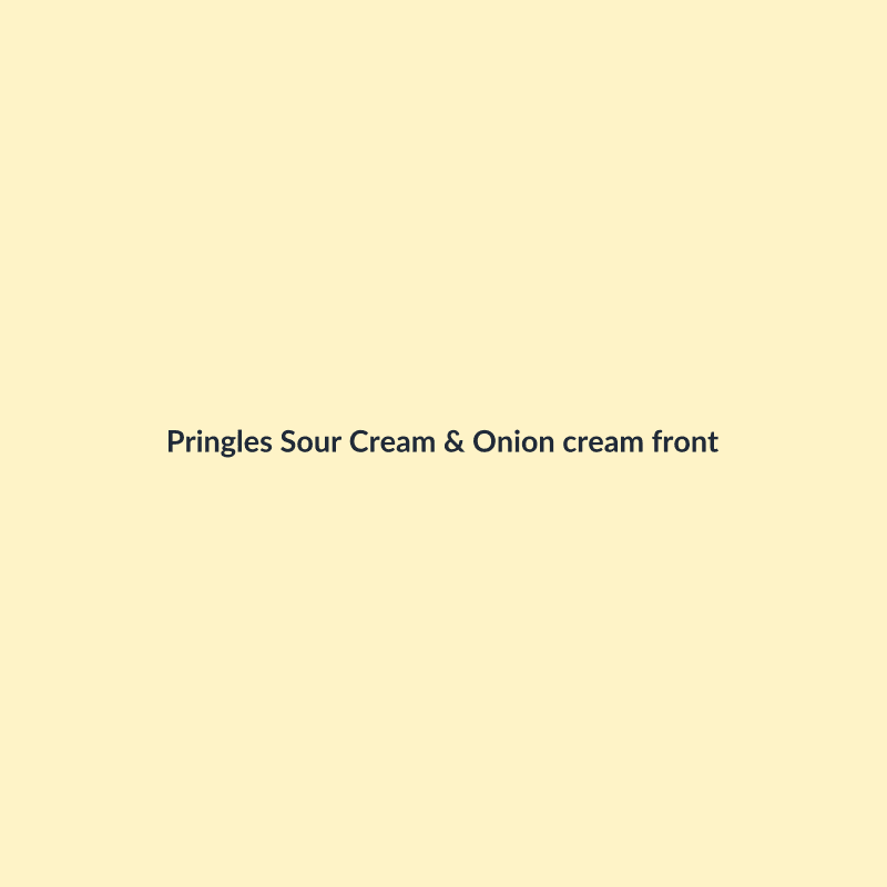 Sour Cream & Onion 165 g
