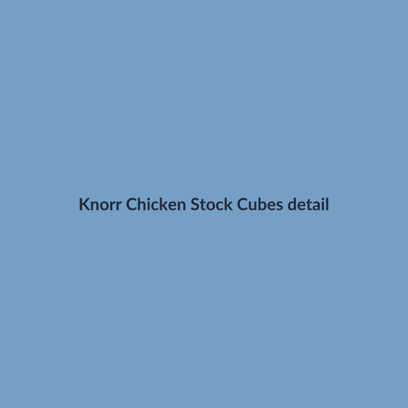 Chicken Stock Cubes Pack of 24